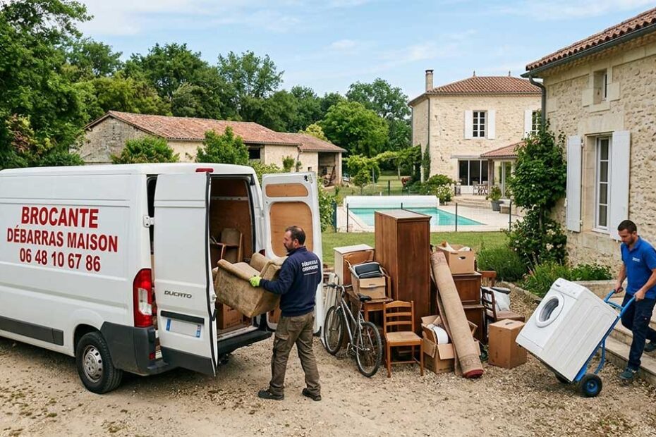 Débarras maison à créon