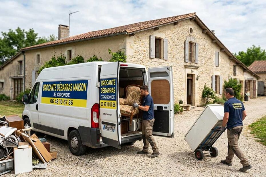 Débarras de maison à Saint-Loubès