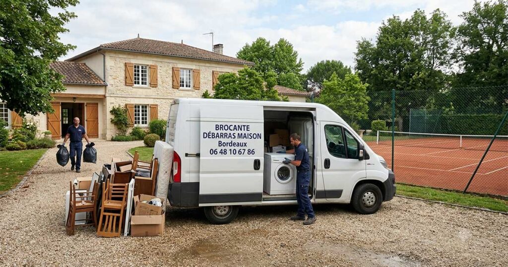 Vide appartement dans grande maison à Bordeaux