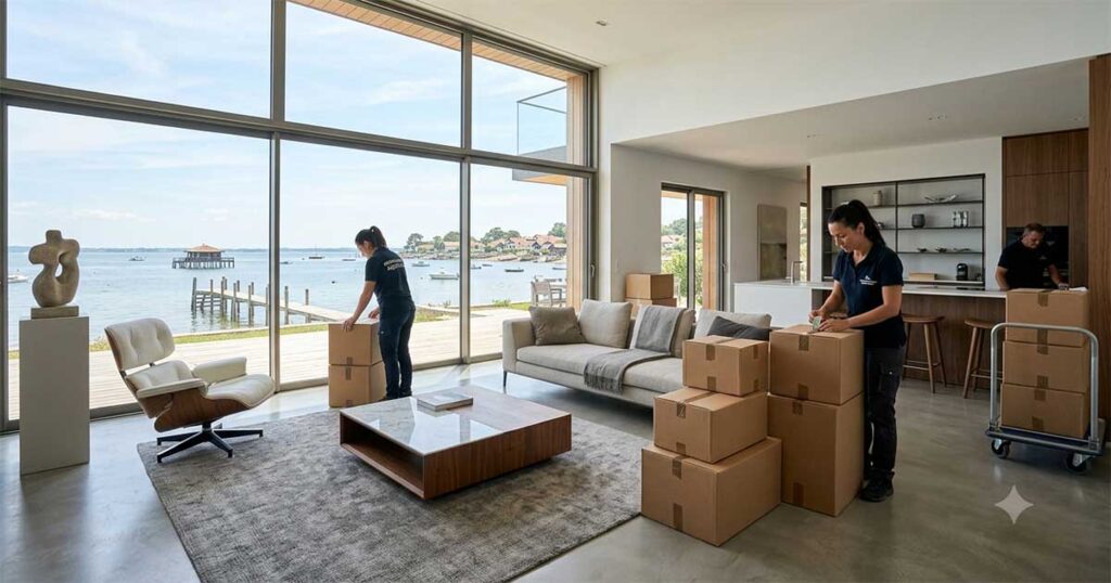 Vide maison après succession à proximité de Bordeaux