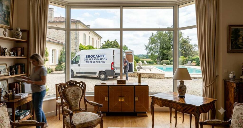 Vide maison après succession à Bordeaux