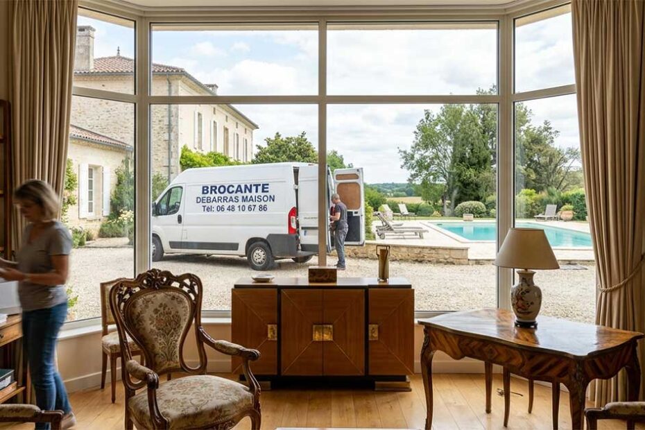 Vide maison après succession à Bordeaux