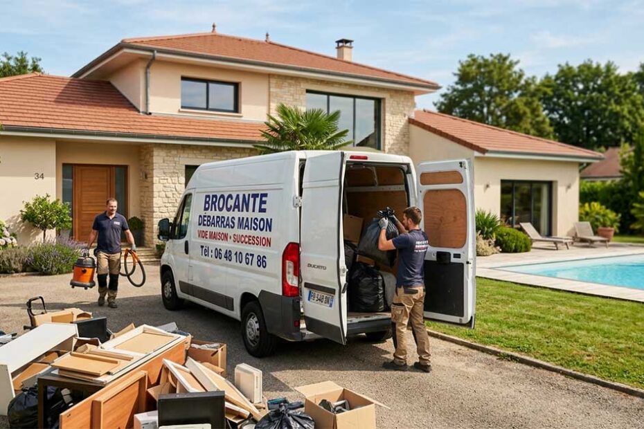 Vide maison à Bordeaux d'une grande villa